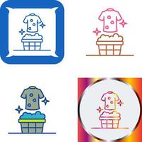 Laundry Icon Design vector