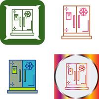 Fridge Icon Design vector