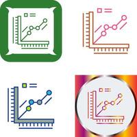 Graph Icon Design vector