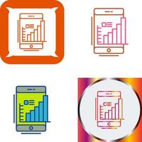 Mobile Icon Design vector