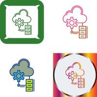 Big Data Icon Design vector
