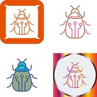 Bug Icon Design vector