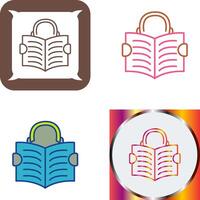 Reading Icon Design vector