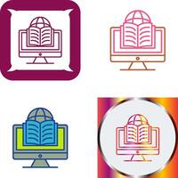 Learning Icon Design vector