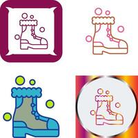 Snowshoes Icon Design vector