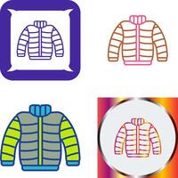 Winter Clothes Icon Design vector