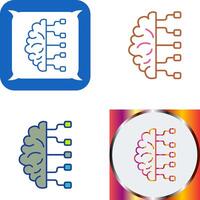 Brain Icon Design vector