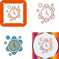 Clock Icon Design vector