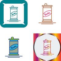 Soda Can Icon Design vector