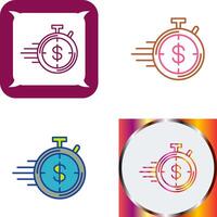 Timer Icon Design vector