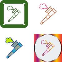 Pipe Icon Design vector