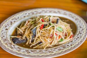 Som Tum, Thai papaya salad photo