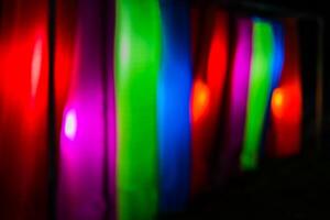 multicolor desenfocado luces foto