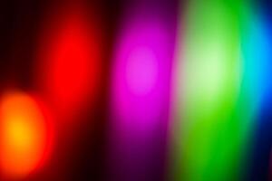 Multicolored defocused lights photo