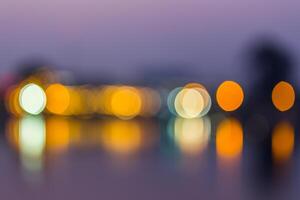Defocused urban abstract texture photo