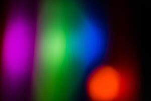 Multicolored defocused lights photo
