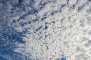 blue sky and clouds photo