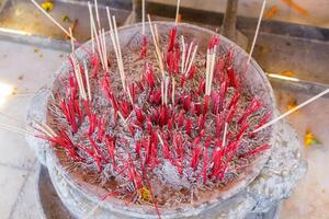 Incense in incense burner photo