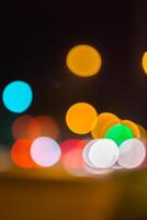 color defocused lights photo