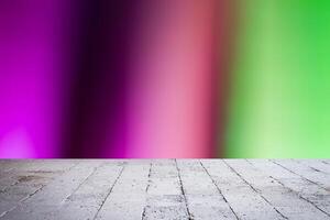 Colorful defocused lights photo