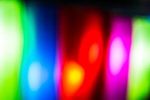 Colorful defocused lights background photo