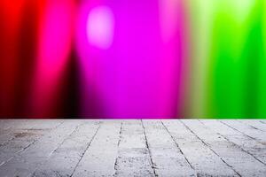 Colorful defocused lights background photo