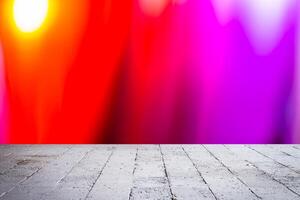 Colorful defocused lights photo