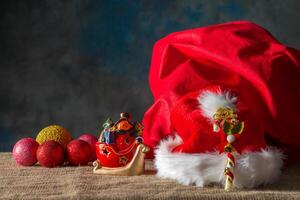 Christmas decoration background photo