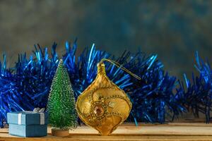 Christmas decoration background photo