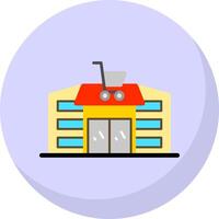 Supermarket Vector Icon Design