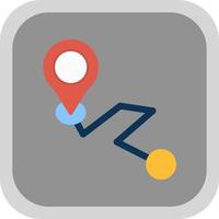 Point Destination Vector Icon Design