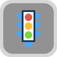 Traffic Light Vector Icon Design