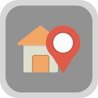 Home Destination Vector Icon Design