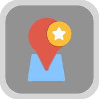 Favorite Destination Vector Icon Design