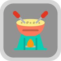 Fondue Vector Icon Design