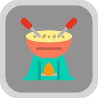 Fondue Vector Icon Design