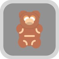 Gummy Bear Vector Icon Design