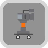 Camera Dolly Vector Icon Design