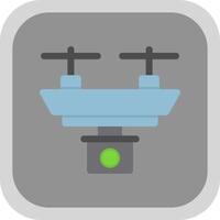 Camera Drone Vector Icon Design