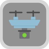 Camera Drone Vector Icon Design