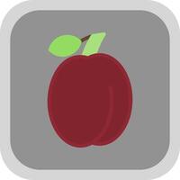 Plum Vector Icon Design