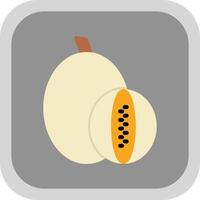 Rockmelon Vector Icon Design