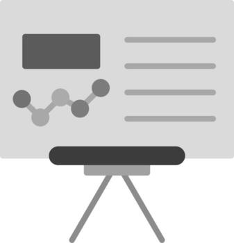 icono de vector de presentación