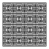abstract black line pattern vector