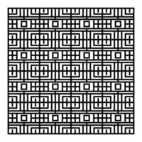 abstract black line pattern vector