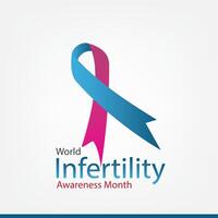 Vector Illustration of World Infertility Awareness Month. Simple and Elegant Design