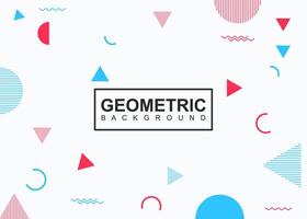 geometric background design vector