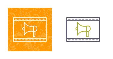 Unique Internet Ads Vector Icon