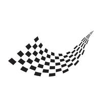 Race flag icon design vector