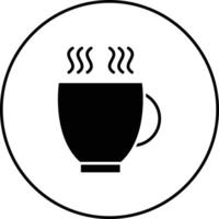 icono de vector de taza